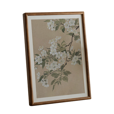 国画书法画框大尺寸实木榫卯相框