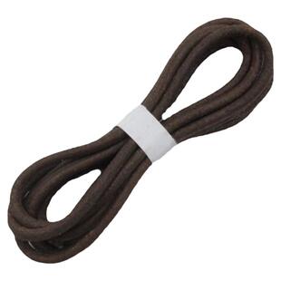 鞋带圆绳真皮原装工装靴子鞋带咖啡色鞋带圆红棕深棕色牛皮鞋带