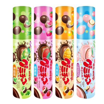 明治橡皮50g网红情人节朱古力