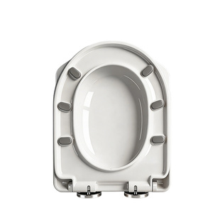 六倍加厚马桶盖家用通用坐便盖板老旧式UVO型厕所坐便圈盖子配件