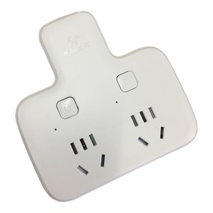 公牛品字型转换器国标开关插座GN96023一转二独立开关办公家用10A