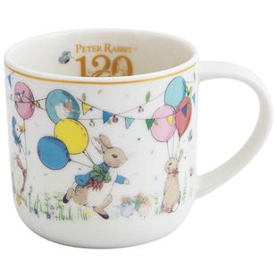 【自营】比得兔120陶瓷餐具日本进口马克杯盘子餐盘杯子圆盘卡通