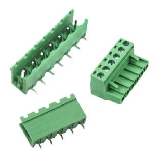 KF2EDG 5.08MM绿色连接器 端子接线插座2/3/4/5/6/7/8/9/10P 插头