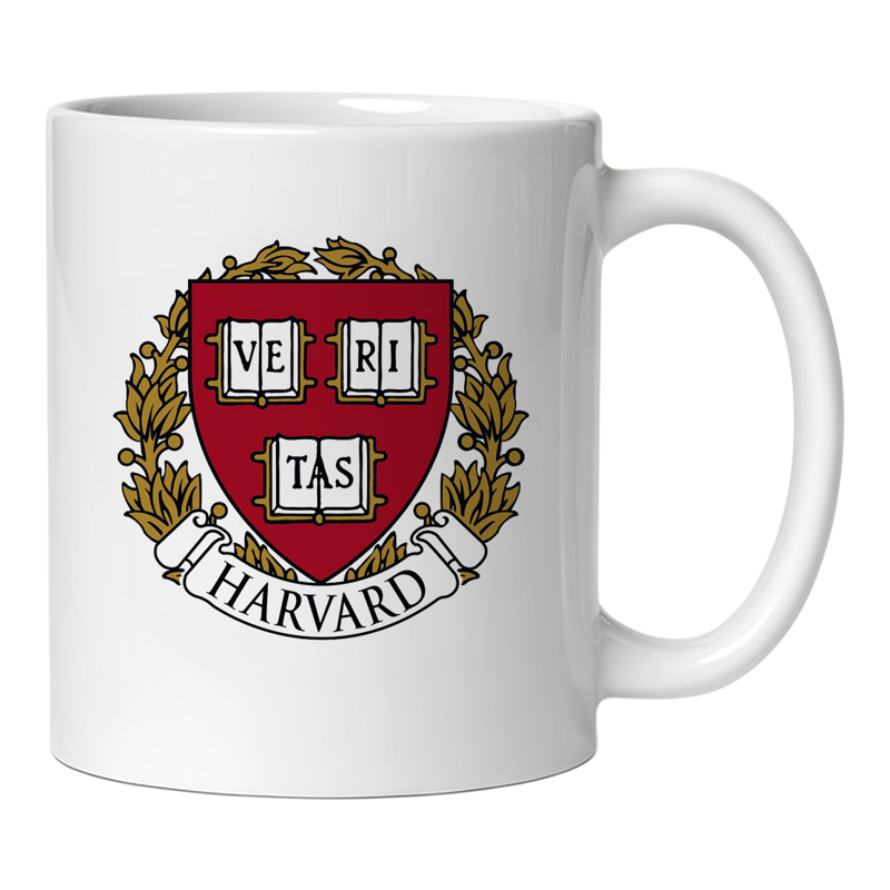 美国哈佛大学陶瓷马克杯