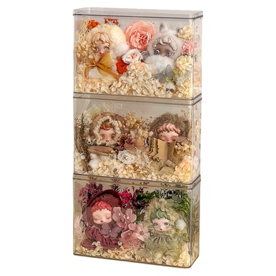 光织园造景展示盒挂件收纳场景盒