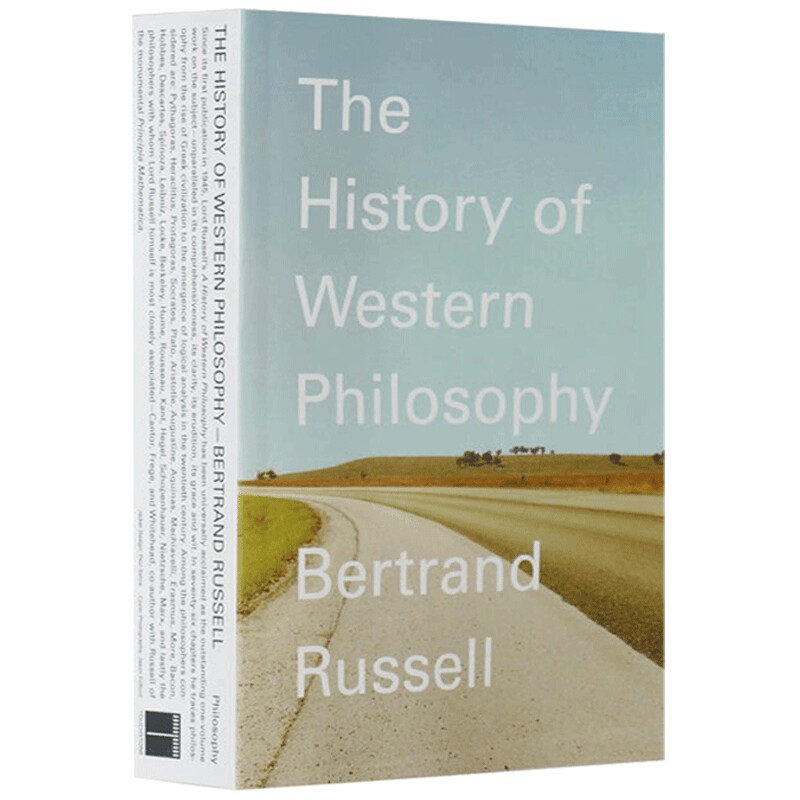 西方哲学史 The History of Western Philosophy 英文原版哲学书籍 西方主要哲学家及其思想 英语哲学书籍 诺贝尔文学奖得主罗素