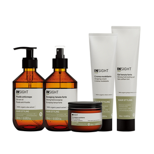 insight恩丝特洗发水护发素意大利柔顺固发控油去屑控油丰盈蓬松