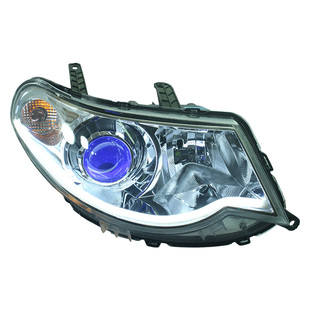 适用09-16款五菱宏光S大灯总成改装LED双光透镜天使眼日行灯定制