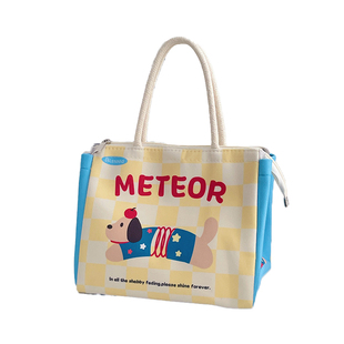 可爱饭盒手提袋子学生上班族午餐带饭保温袋便当包外出便携野餐包