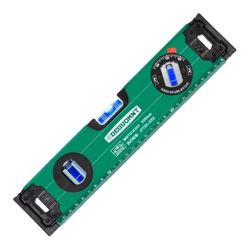 德国新款水平尺高精度带磁平水尺铝合金水平木工靠尺装修测量工具