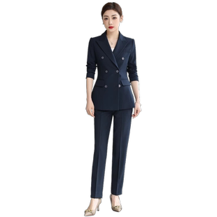 西装套装女高端女士西服大学生教资公务员面试正装时尚商务职业装