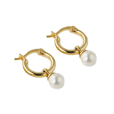 islandio法式轻奢珍珠ins风耳环