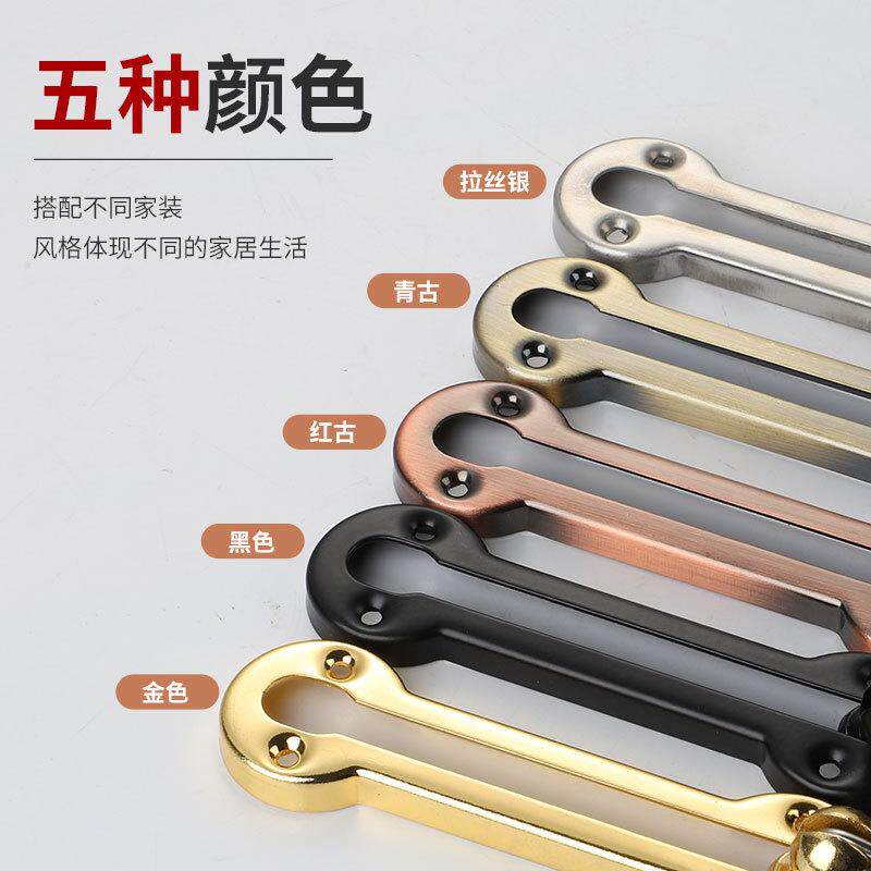 厂家批发304不锈钢防盗链加长锁家用酒店门木小门栓插销扣门窗销