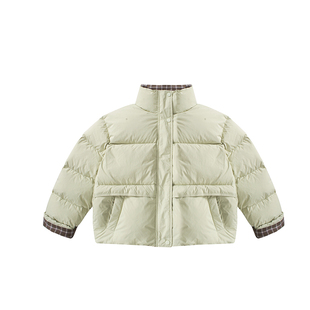 儿童女童冬装加厚羽绒服外套2025新款中大童女孩冬季初中生白鸭绒