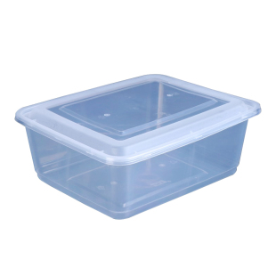 2600ml3000ml超大一次性打包盒长方形龙虾外卖餐盒海鲜羊肉卷餐盒