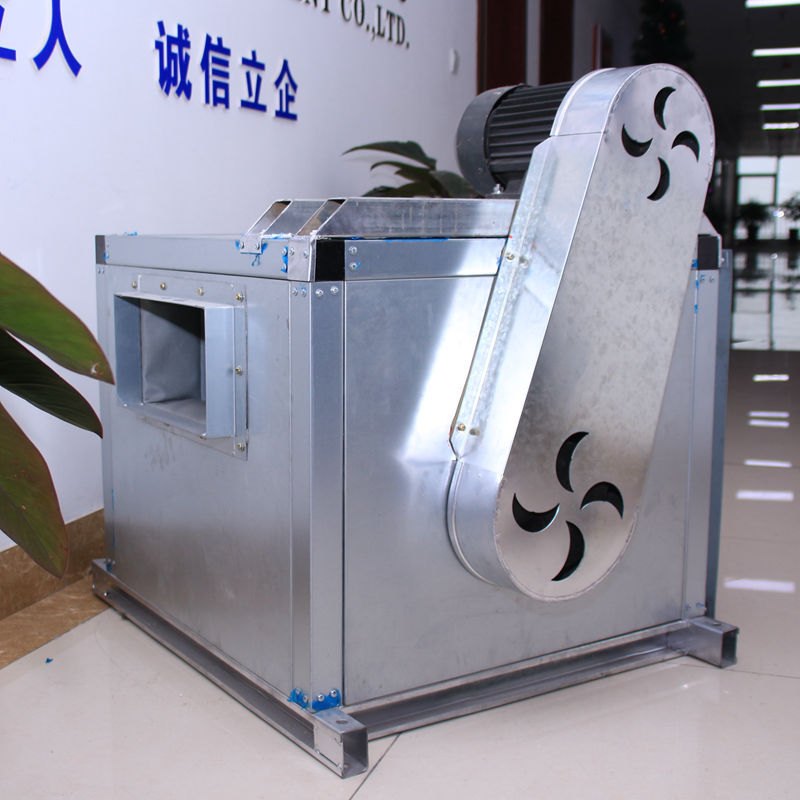 定制消防高温排烟风机箱 离心风机箱 HTFC柜式离心风机