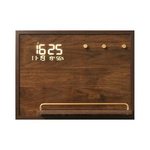 2026新款电表箱装饰画带钟表立体可置物遮挡画配电箱总开关盒挂画