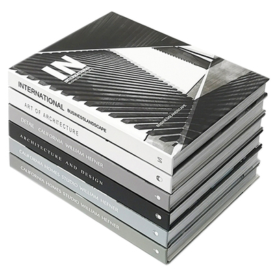 可翻页层架外文拍照道具仿真书