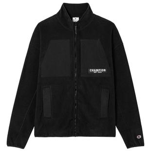 Champion冠军摇粒绒夹克男秋季新款美式加绒外套休闲简约复古潮牌