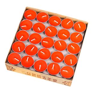 酥油灯100粒4小时蜡烛家用无烟无味供佛灯酥油蜡烛厂家直销茶蜡