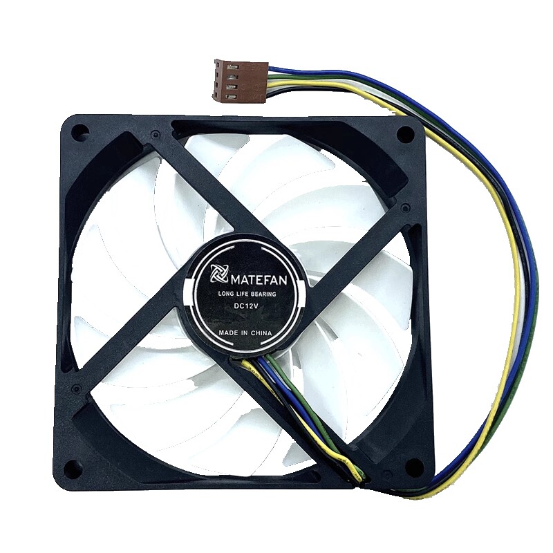 9015机箱风扇超薄 400大风is40台式机12V滚珠PWM温控9215风扇9CM