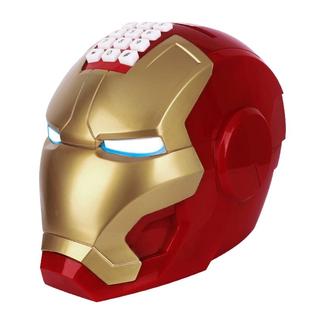 防摔钢铁侠头盔密码存钱罐储钱罐储蓄罐玩具手办摆件创意生日礼物