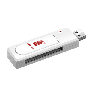 川宇CF卡专用读卡器usb3.0适用单反相机数控机床内存带指示灯C301