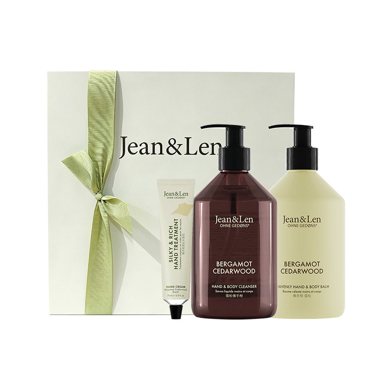 Jean&Len身体乳沐浴露护手霜礼盒