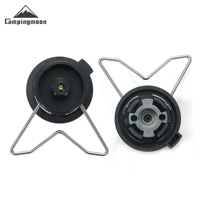 柯曼Z11卡式转高山罐转接头Z10黑化炉具燃料转接头气罐户外炉配件