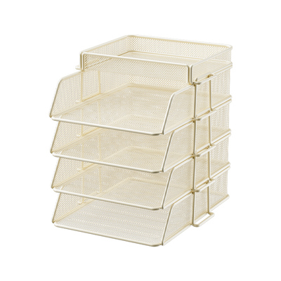 办公桌面文件架可随意叠架