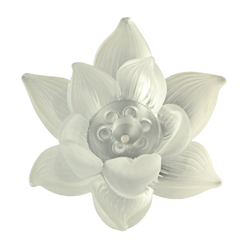 日式琉璃莲花插座沉檀线香炉