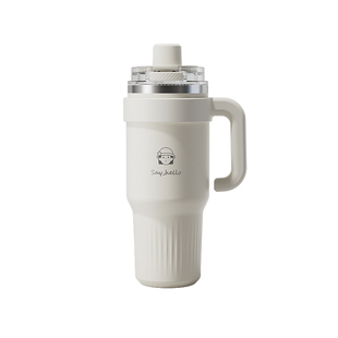 造小社大容量保温杯成人巨无霸吸管杯女高颜值泡茶杯车载保冷水壶