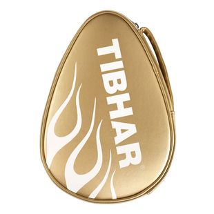 TIHBAR挺拔乒乓球拍套新款葫芦形乒乓球包套皮革乒乓球拍收纳包