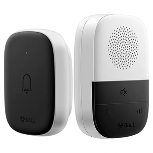 公牛门铃家用无线免插电老人呼叫器大音量远距离老式入户遥控电铃