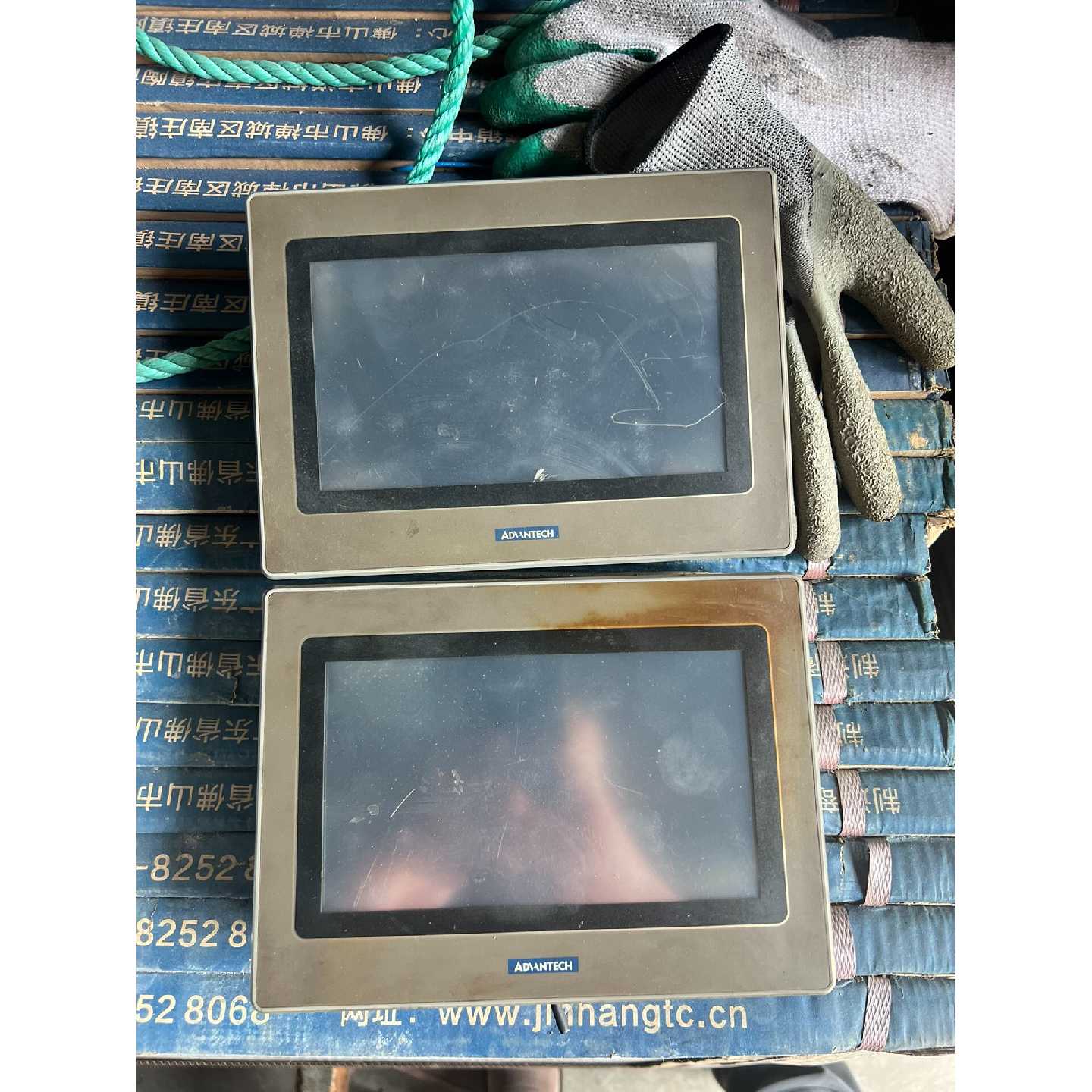 议价研华触摸屏, WOP-1070CK-P20Q1A1 ,二手拆
