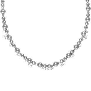 HEFANG何方珠宝气泡星云项链轻奢锁骨链优雅高级感女新年礼物