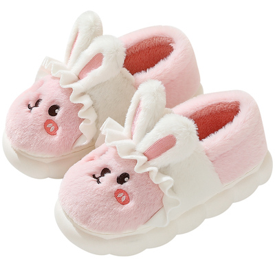 沧胜包跟保暖韩版居家增高棉鞋