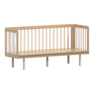 boori都灵婴儿拼接床床边床可升降进口实木宝宝大人可睡