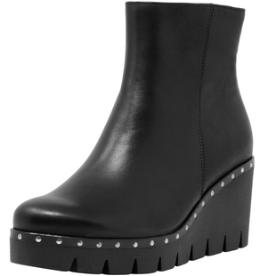 GABOR嘉步德国女鞋2023春季时装靴舒适厚底休闲短靴74780海外现货