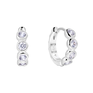 【明星同款】ARSIS流光泡泡小耳圈耳环锆石耳钉高级耳饰小众设计