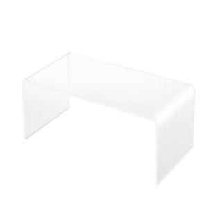 亚克力置物架桌面u型增高玩具模型收纳展示架透明分层架隔板现货