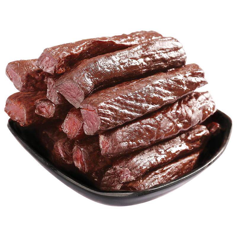 包日查旗舰店手撕炭烤牛肉干原味零食小吃内蒙古风干特产孕妇零食