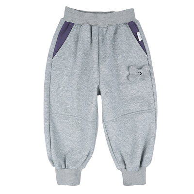 男童裤子冬加厚棉裤儿童冬季运动裤2025新款男孩夹棉卫裤保暖长裤