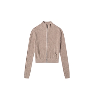 COMMXN·超舒适慢跑羊绒开衫休闲户外简约百搭2025秋季新款女装