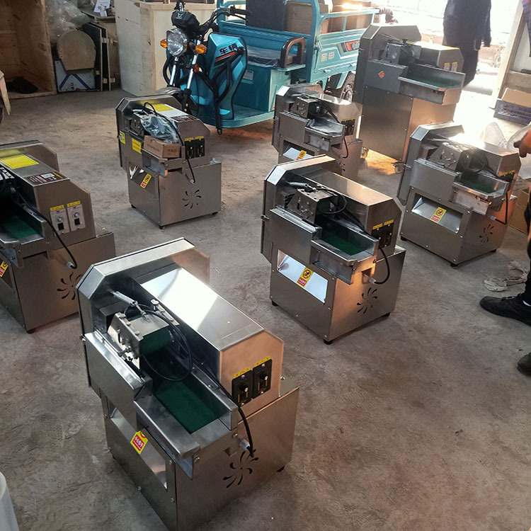 多功能切菜机商用食堂全自动韭菜葱花切馅芹菜辣椒切片切段机厂家