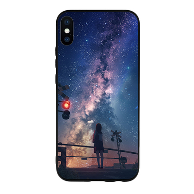 动漫星空风景手机壳定制多图可选