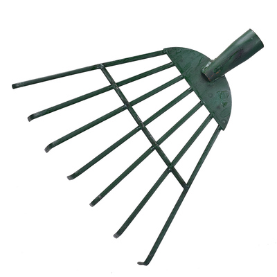 农用搂草筢子 铁扒子钢耙子 农具园林园艺工具 树叶耙草爬草耙子