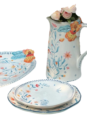 出口品牌餐盘餐厅高档花瓶
