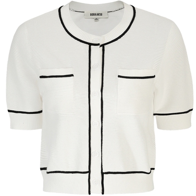 商场同款BoraAksu圆领针织开衫