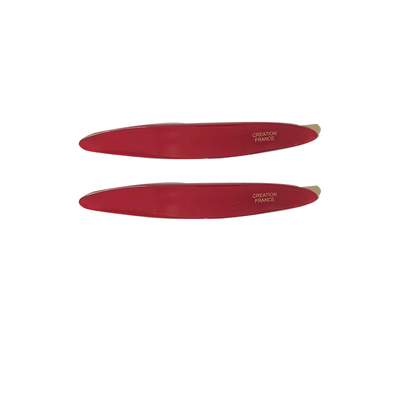 韩系简约一字夹醋酸ins